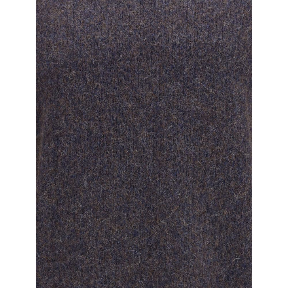 Sunflower Braunes Alpaka-Vicugna-Pacos-Sweatshirt