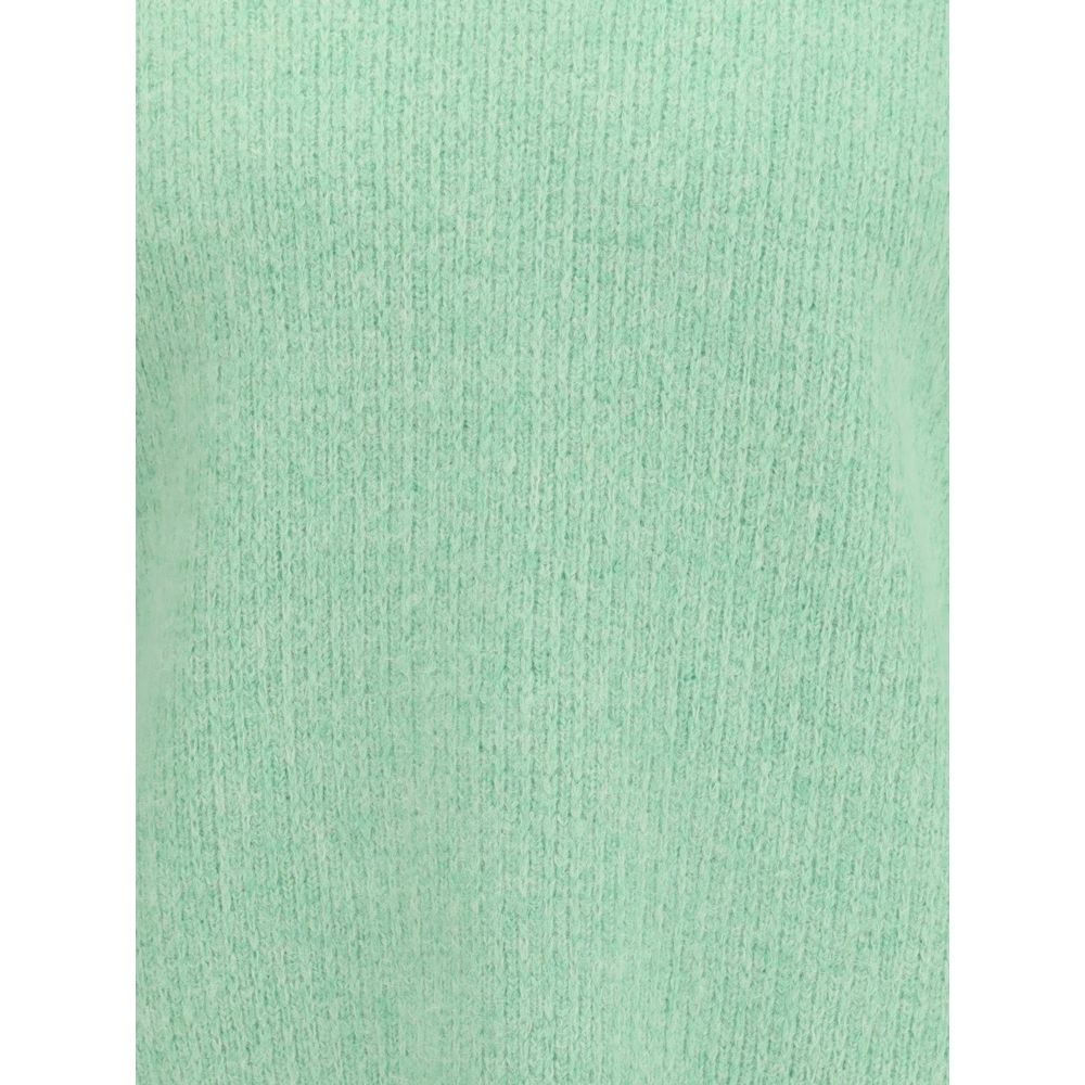 Sunflower Grünes Alpaka-Sweatshirt aus Vicugna Pacos-Wolle