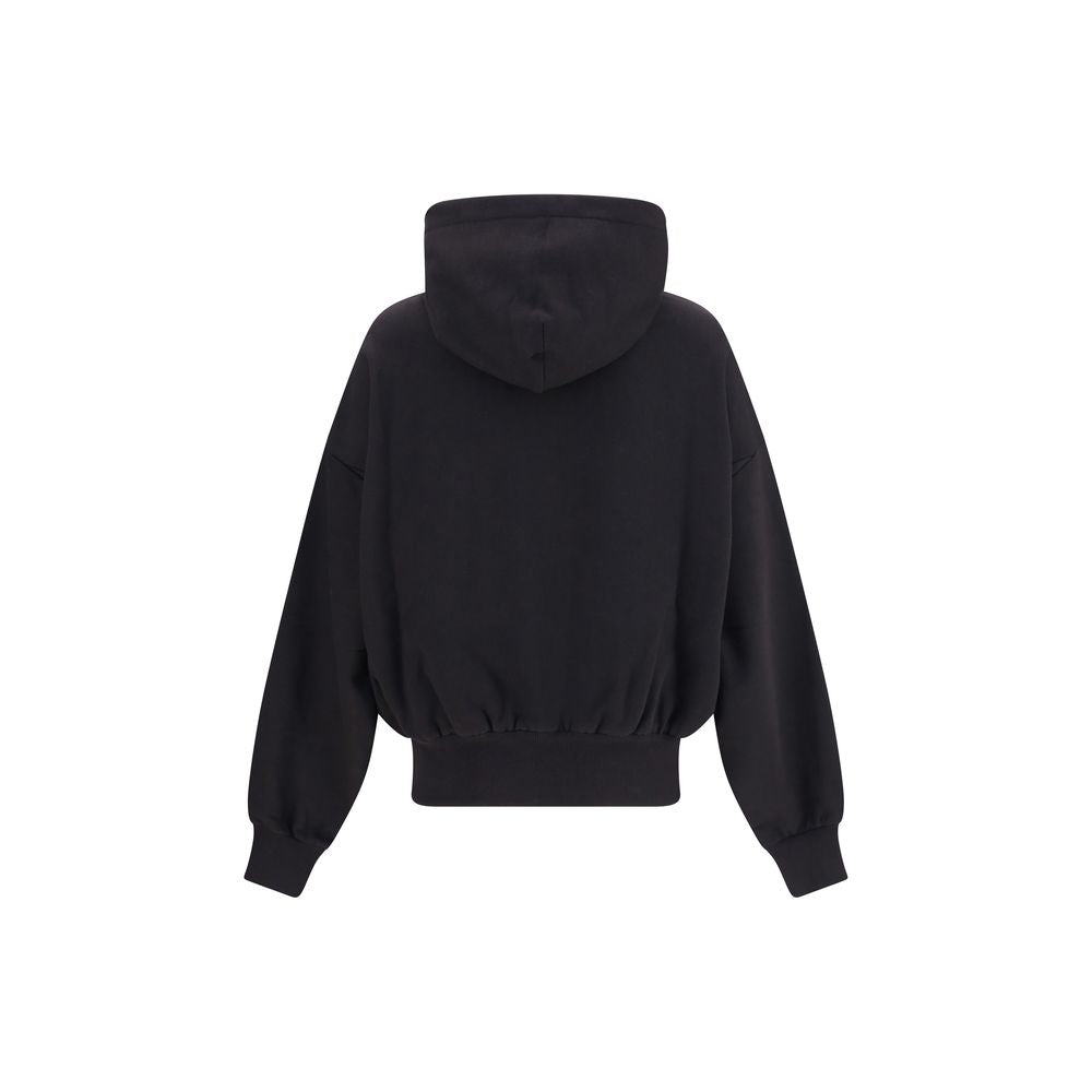 Dolce & Gabbana Baumwoll-Sweatshirt in Schwarz