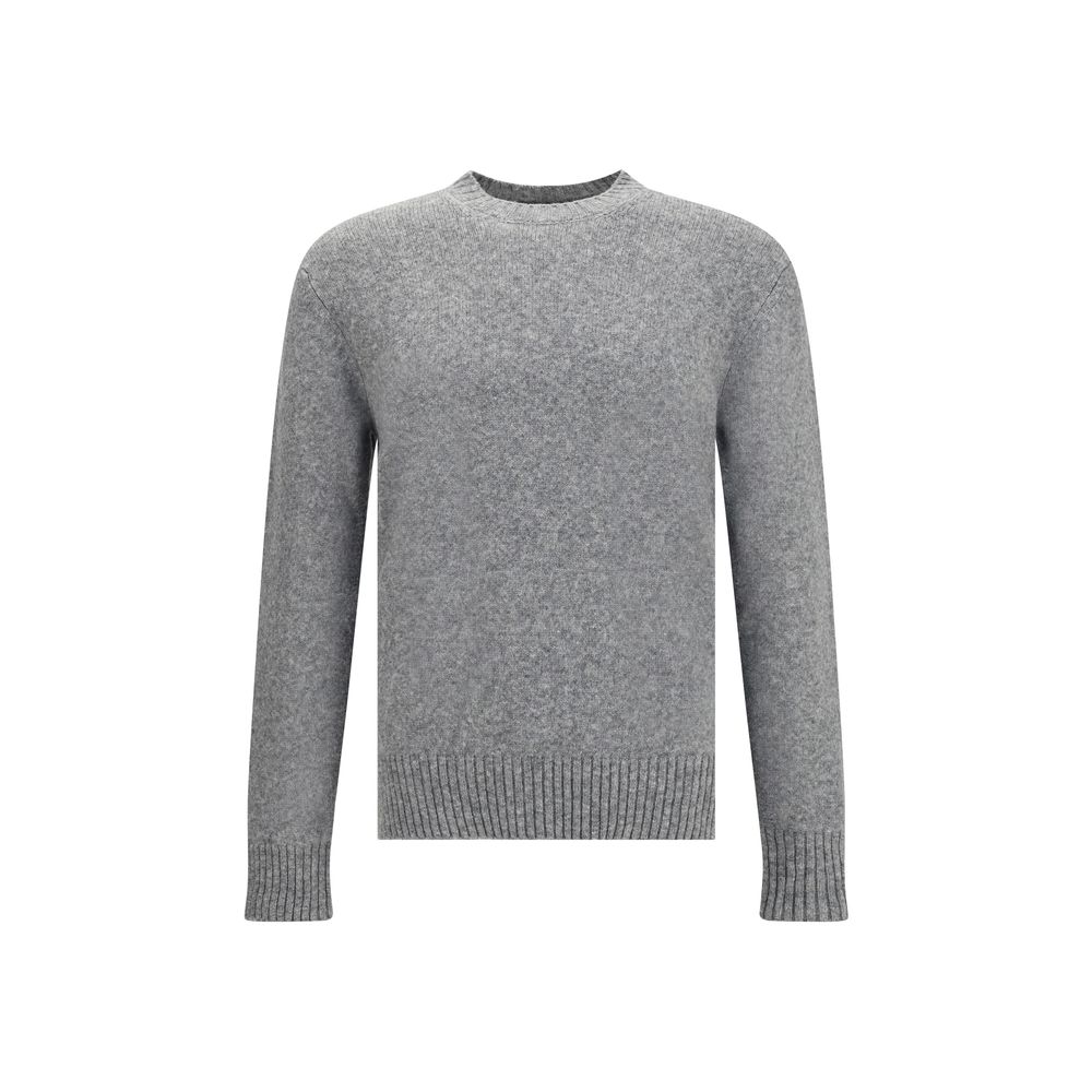 Dolce & Gabbana Graues Woll-Fleece-Sweatshirt
