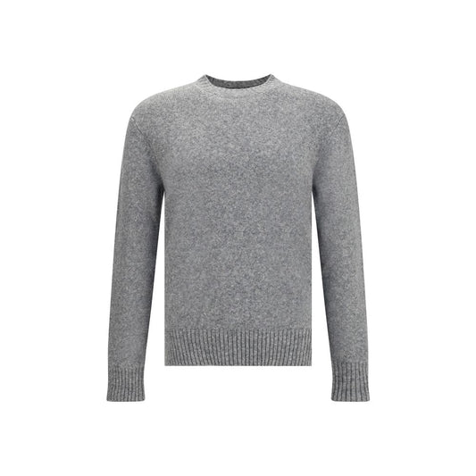 Dolce & Gabbana Graues Woll-Fleece-Sweatshirt