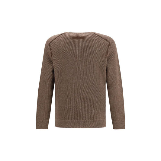 ZEGNA Brauner Kaschmir-Pullover