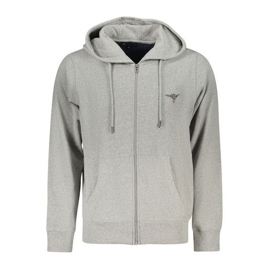 Accademia Militare Grauer Baumwoll-Hoodie für Männer