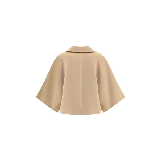 Max Mara Beiger Wollmantel