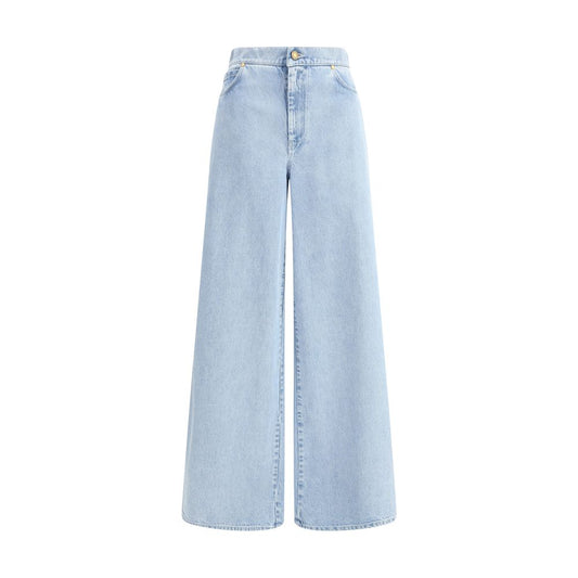 Max Mara Hellblaue Baumwolljeans aus Denim