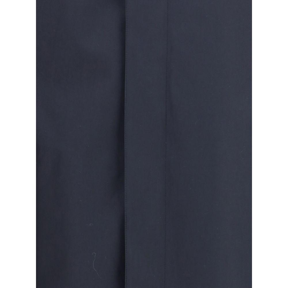 Burberry Blauer Baumwollmantel