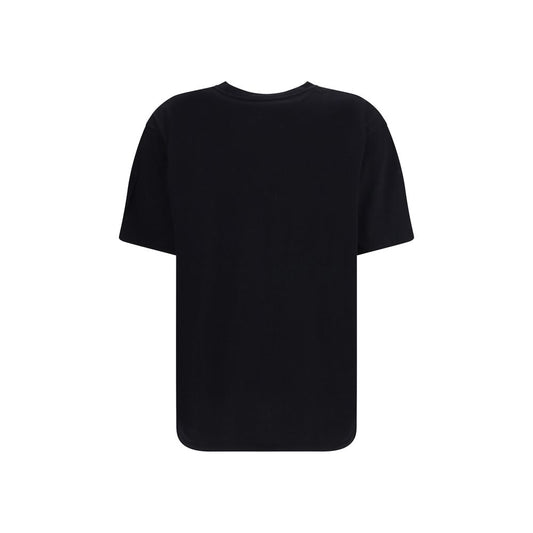 Balmain Schwarzes Baumwoll-T-Shirt