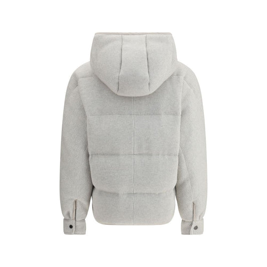 Brunello Cucinelli Elegante Kaschmir-Jacke in Grau