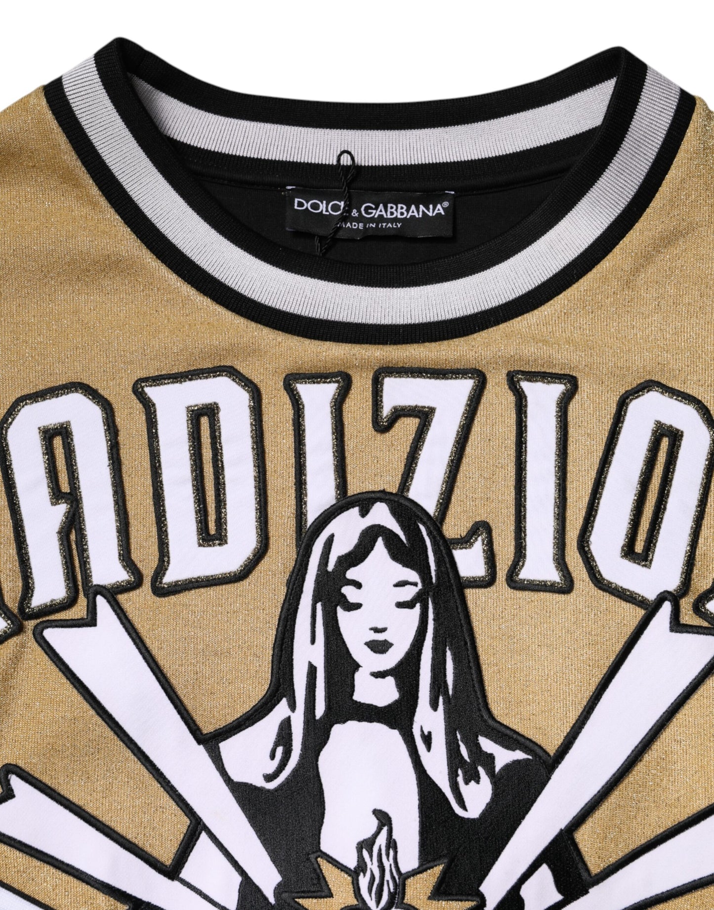 Dolce & Gabbana Multicolor Tradizione E Devotion Sweatshirt Pullover