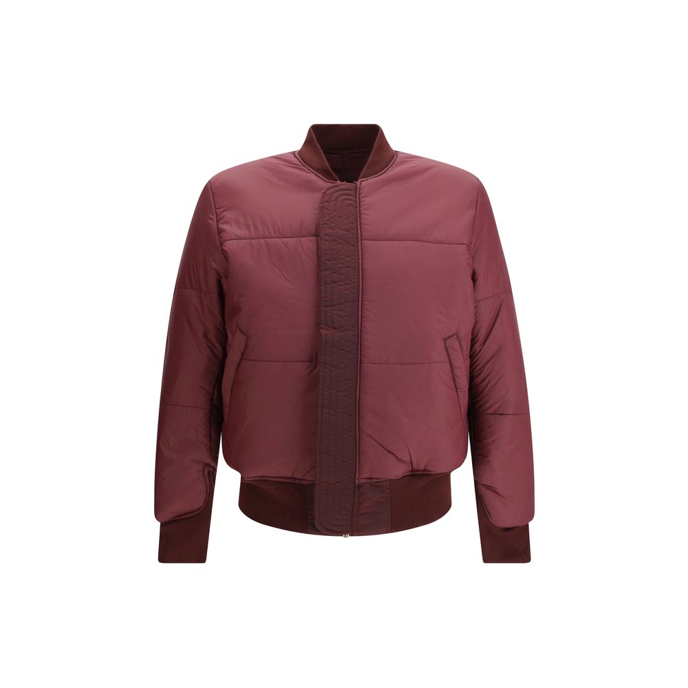 ALPHA INDUSTRIES Bomberjacke aus Bordeaux-Nylon