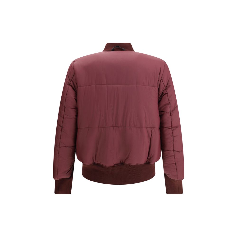 ALPHA INDUSTRIES Bomberjacke aus Bordeaux-Nylon
