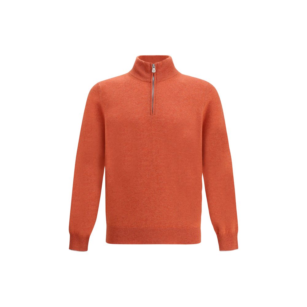 Brunello Cucinelli Kaschmir-Sweatshirt in Rot