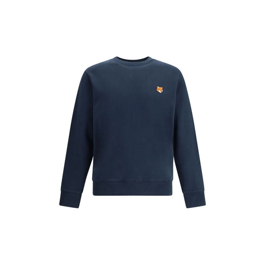 Maison Kitsuné Baumwoll-Sweatshirt in Blau