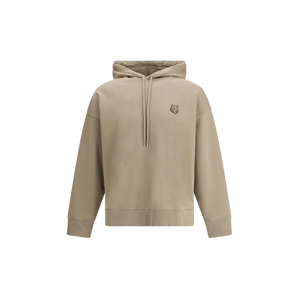 Maison Kitsuné Beiger Baumwoll-Sweatshirt