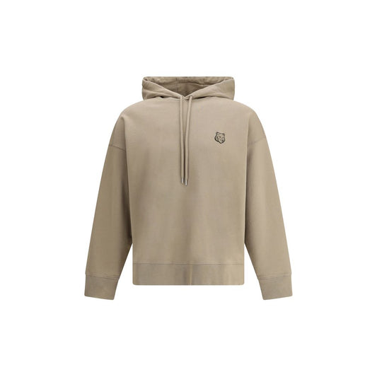 Maison Kitsuné Beiger Baumwoll-Sweatshirt