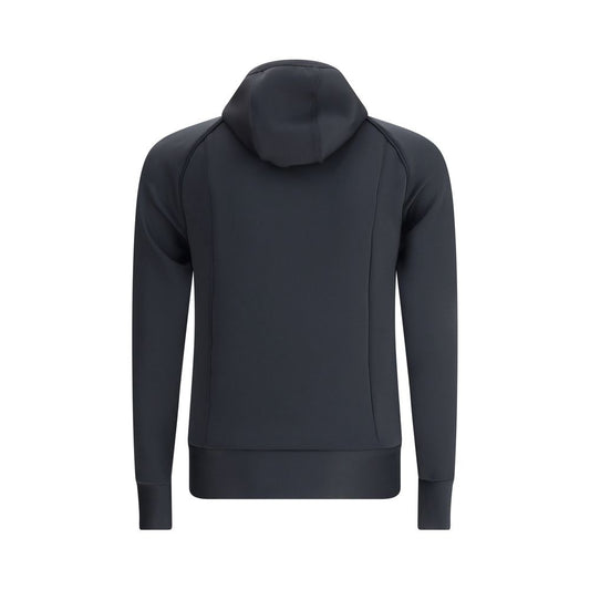 Valentino Schwarzer Polyester-Kapuzenpullover