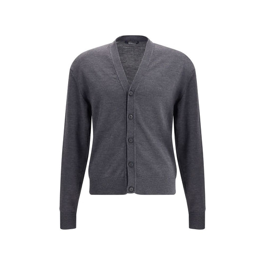 Jacquemus Grauer Merino-Woll-Cardigan
