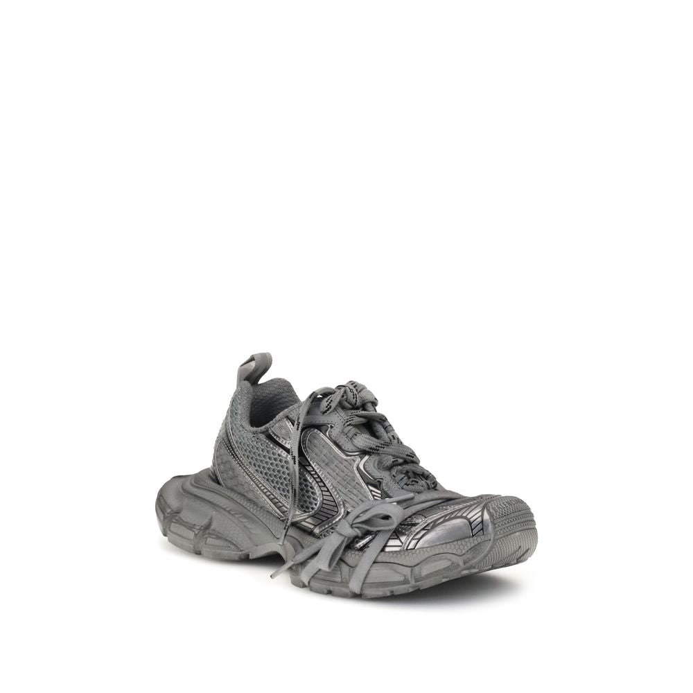 Balenciaga Graue Polyurethan-Sneaker im Chunky-Stil
