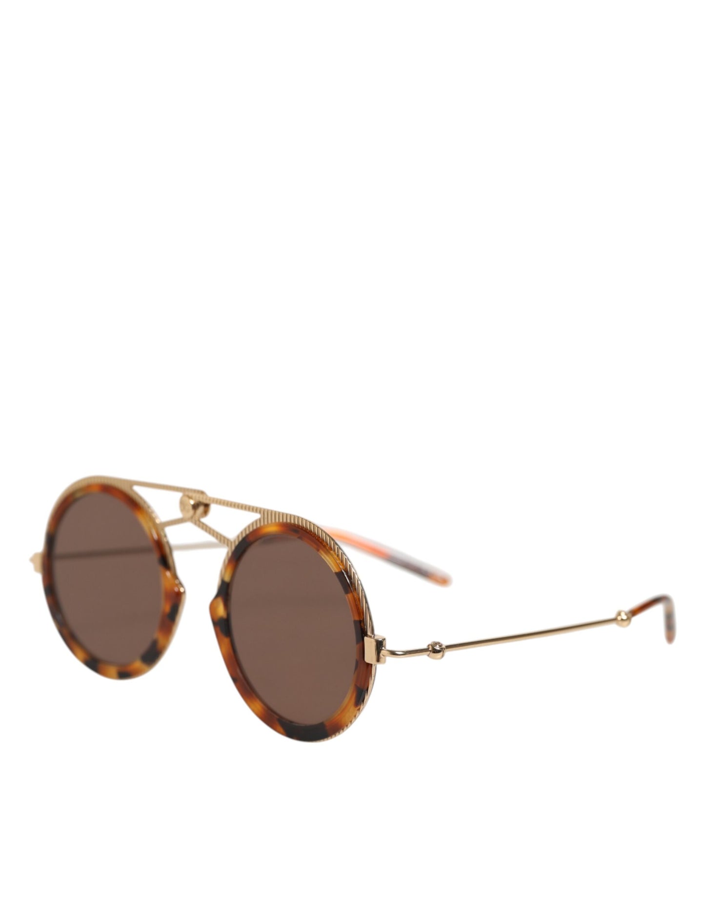 Dolce & Gabbana Gold Havana Rahmen DG Fatto A Mano Sonnenbrille
