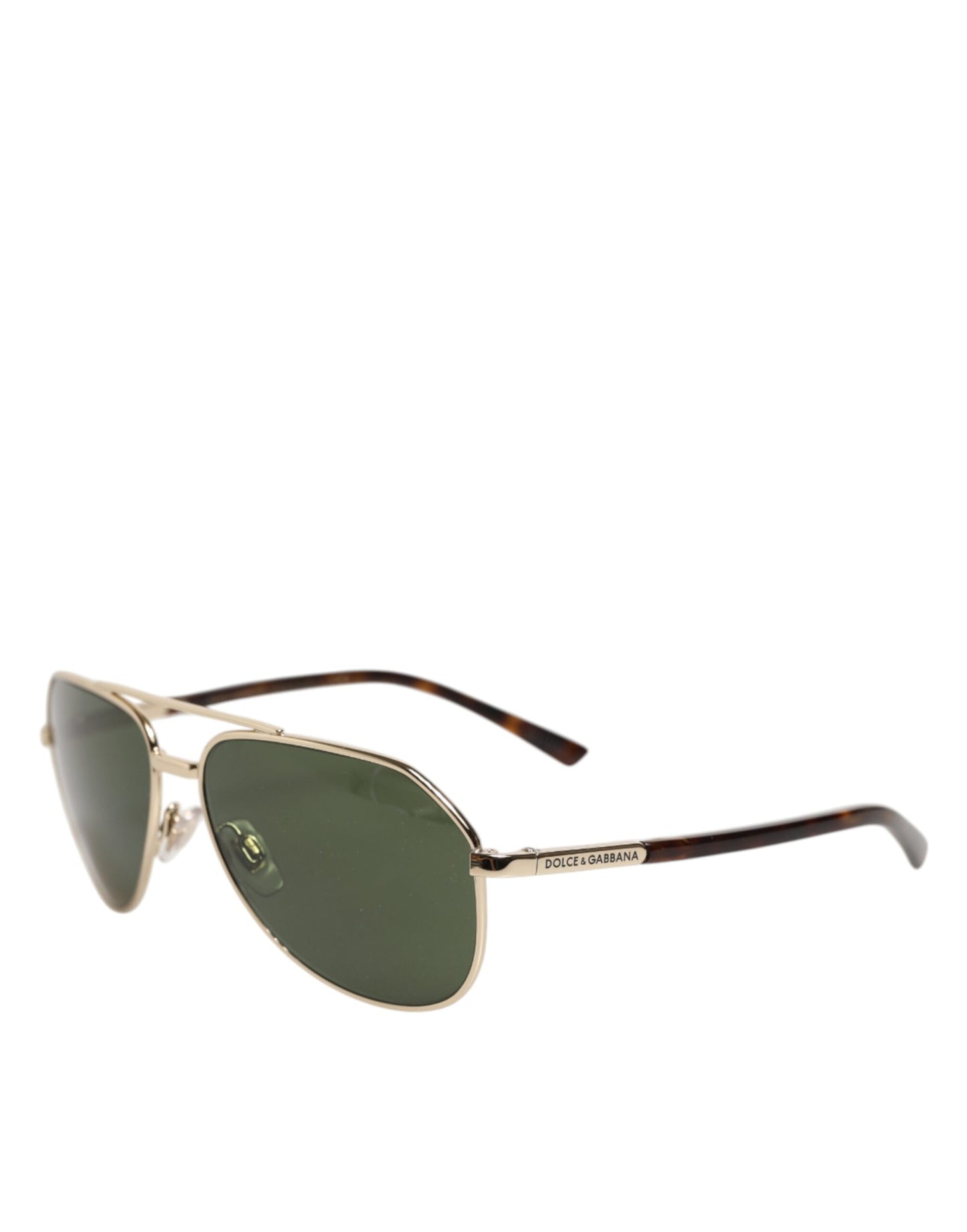 Dolce & Gabbana DG2125 Silberne Aviator-Sonnenbrille