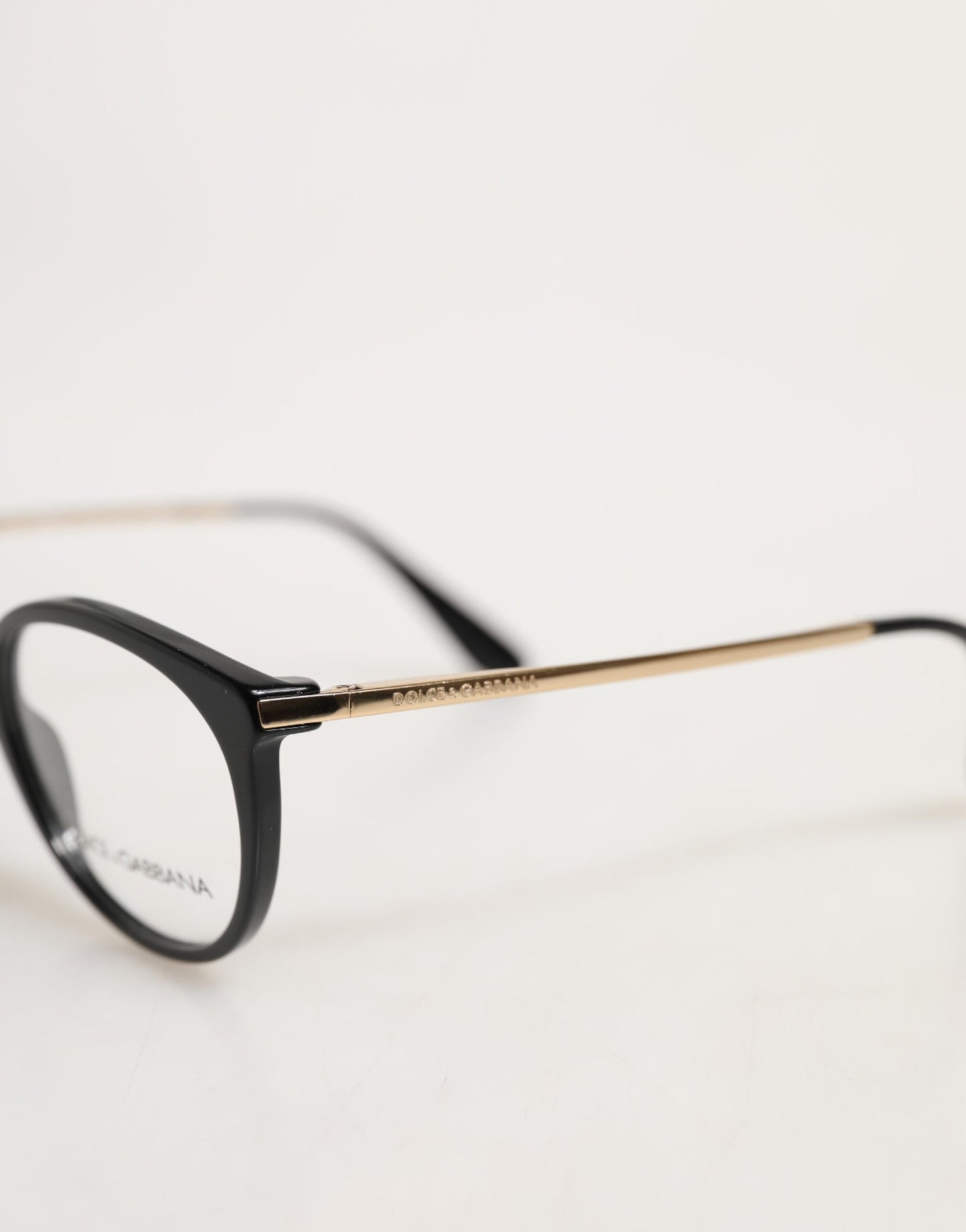 Dolce & Gabbana Schwarze Cat-Eye-Brille aus Azetat
