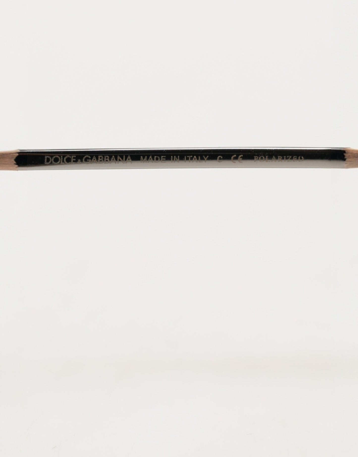 Dolce & Gabbana Polarisierte Sonnenbrille im Navigator-Stil mit silbernem Metallrahmen