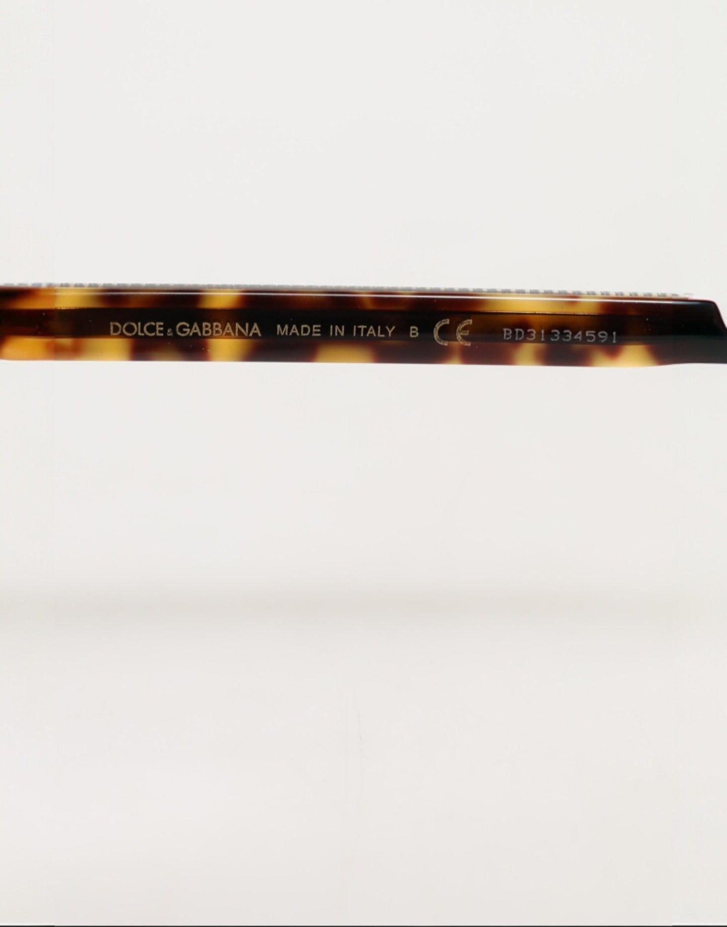 Dolce & Gabbana Pilotenbrille mit Schildpattmuster in Dunkelbraun