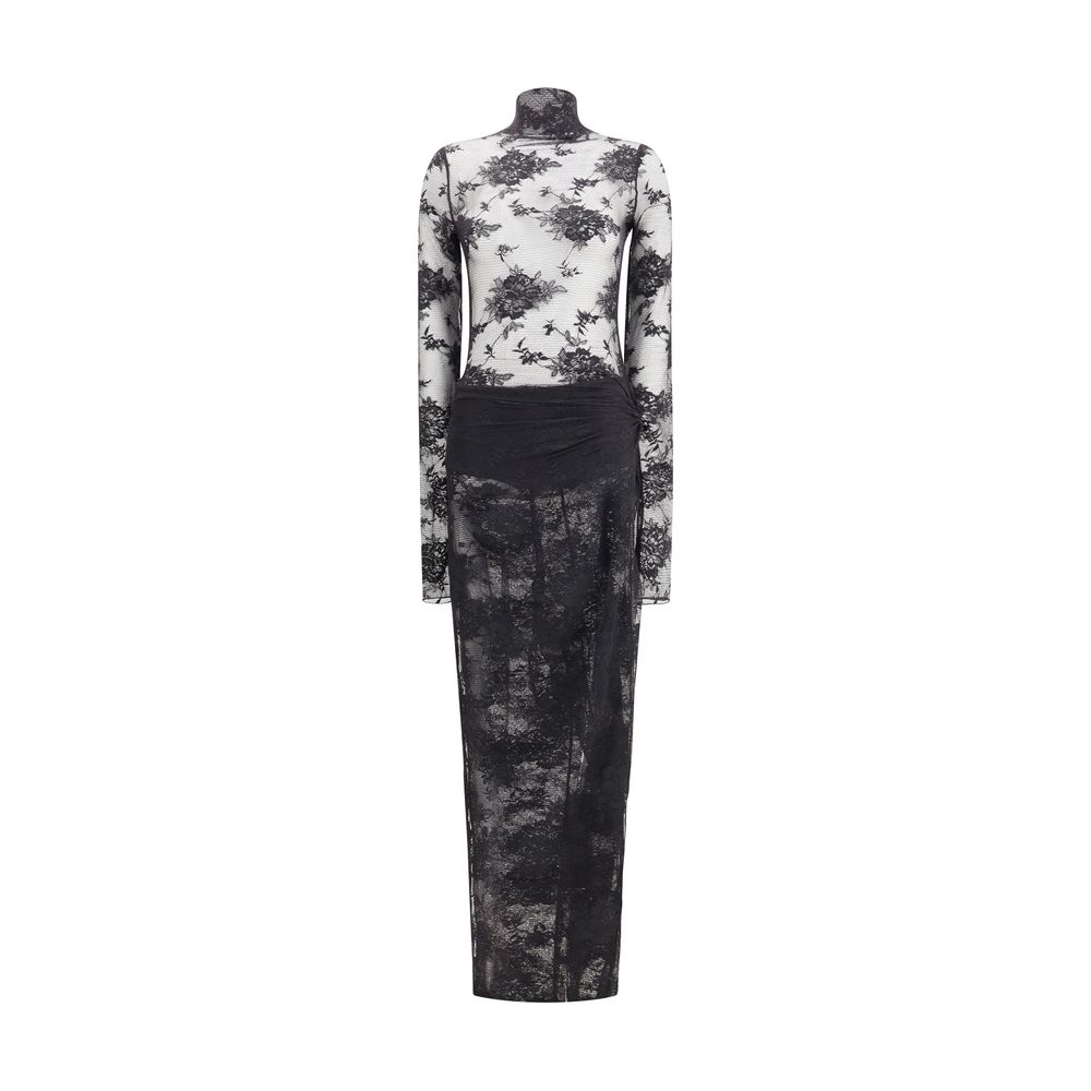 The Andamane Schwarzer Nylon-Jumpsuit