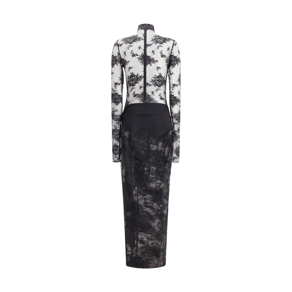 The Andamane Schwarzer Nylon-Jumpsuit