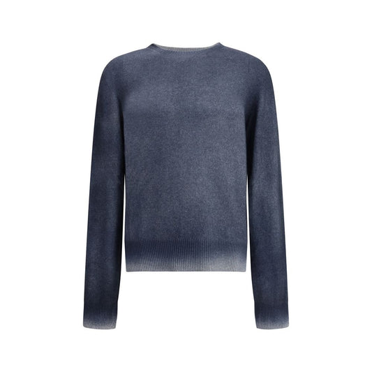 Aragona Cashmere Blauer Kaschmir-Pullover