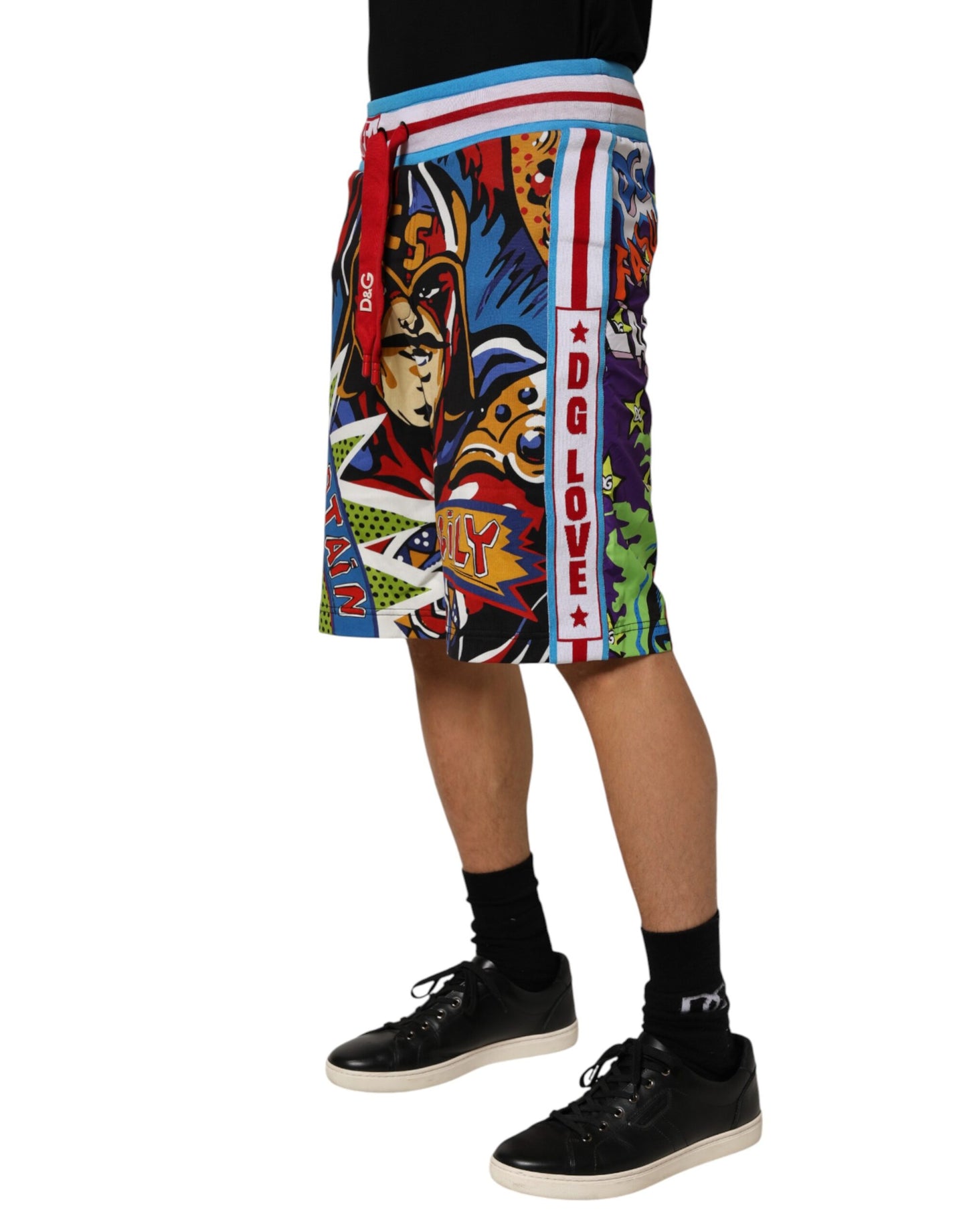 Dolce & Gabbana Bermuda-Shorts mit Captain-Sicily-Print