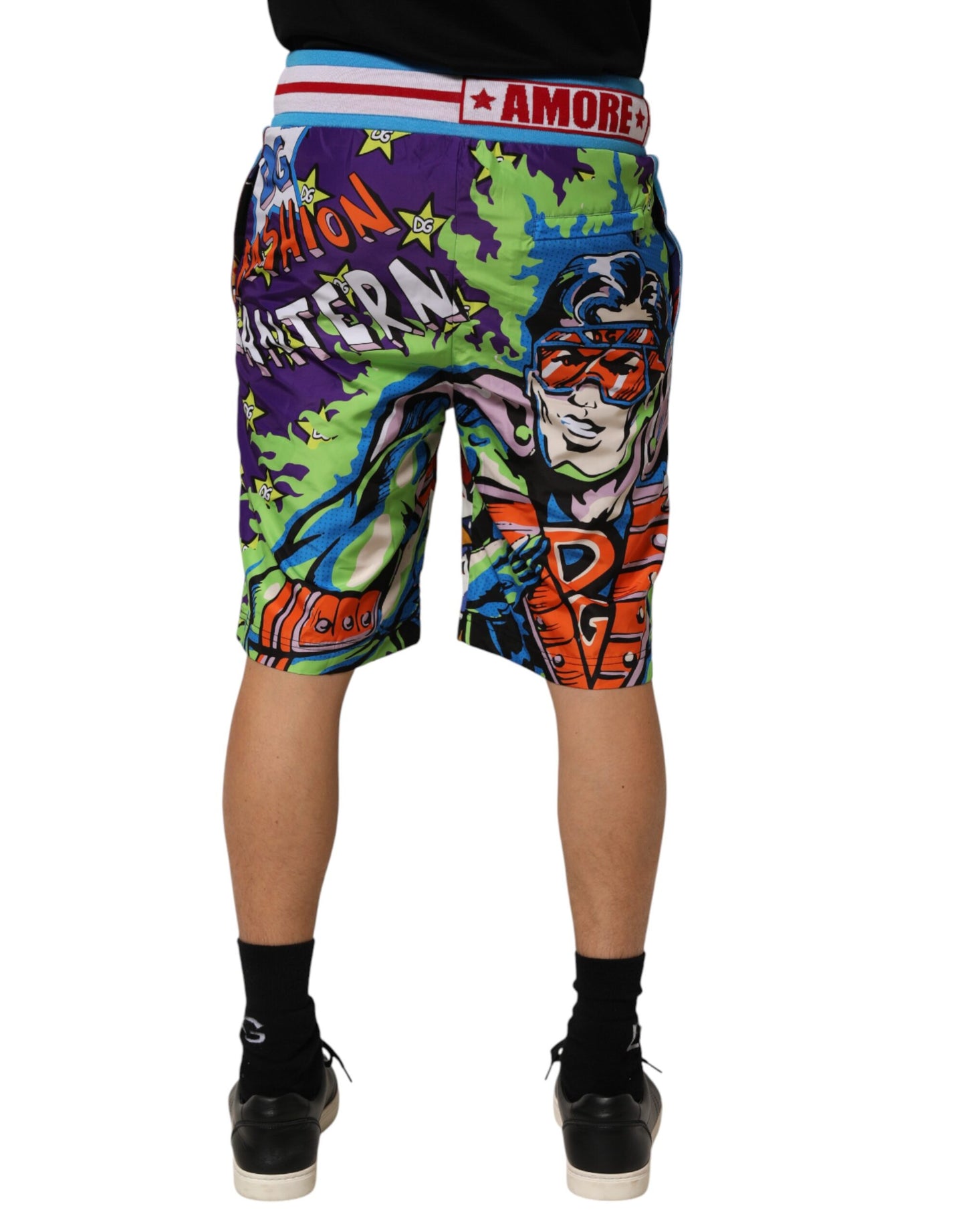 Dolce & Gabbana Bermuda-Shorts mit Captain-Sicily-Print