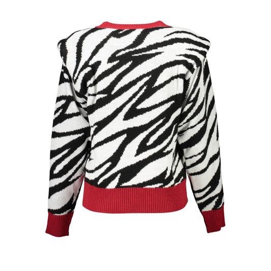 Gaelle Paris Weißer Polyester-Pullover