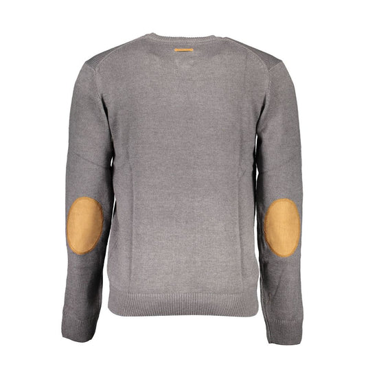 Gianmarco Venturi Grauer Baumwollpullover