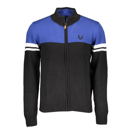 Gianmarco Venturi Schwarzer Baumwoll-Pullover
