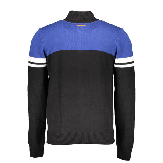 Gianmarco Venturi Schwarzer Baumwoll-Pullover