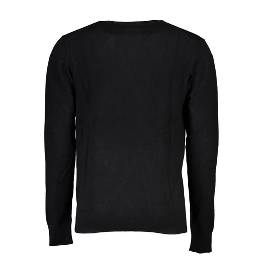 Gianmarco Venturi Schwarzer Viskose-Pullover