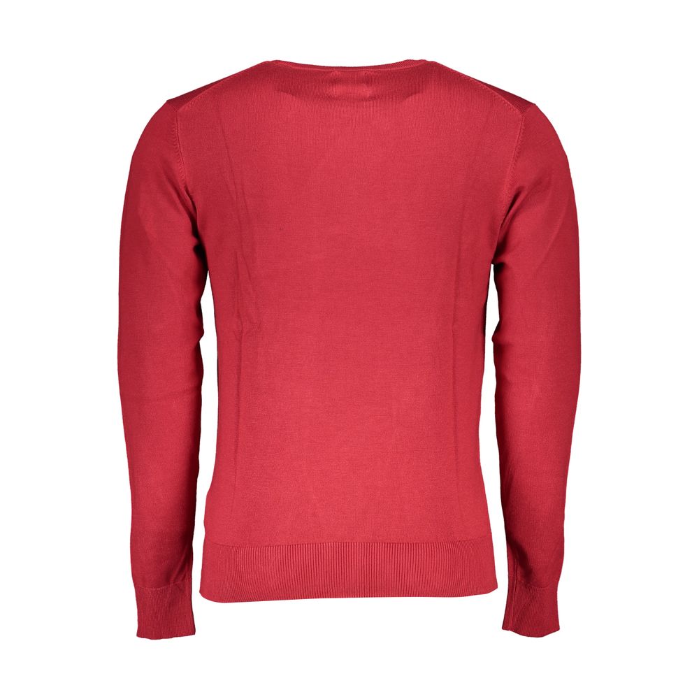 Gianmarco Venturi Roter Viskose-Pullover