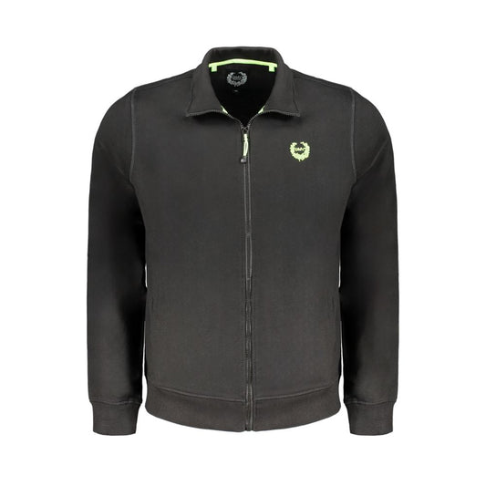 Gianmarco Venturi Baumwoll-Sweatshirt in Schwarz