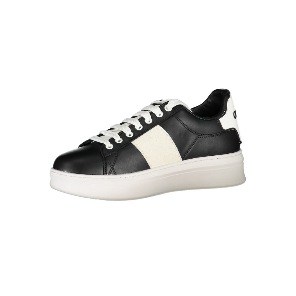 Gaelle Paris Schwarzer Sneaker aus Polyethylen