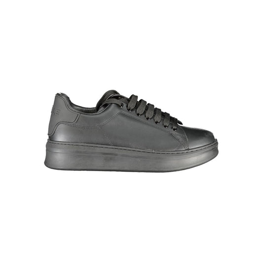 Gaelle Paris Schwarzer Sneaker aus Polyethylen