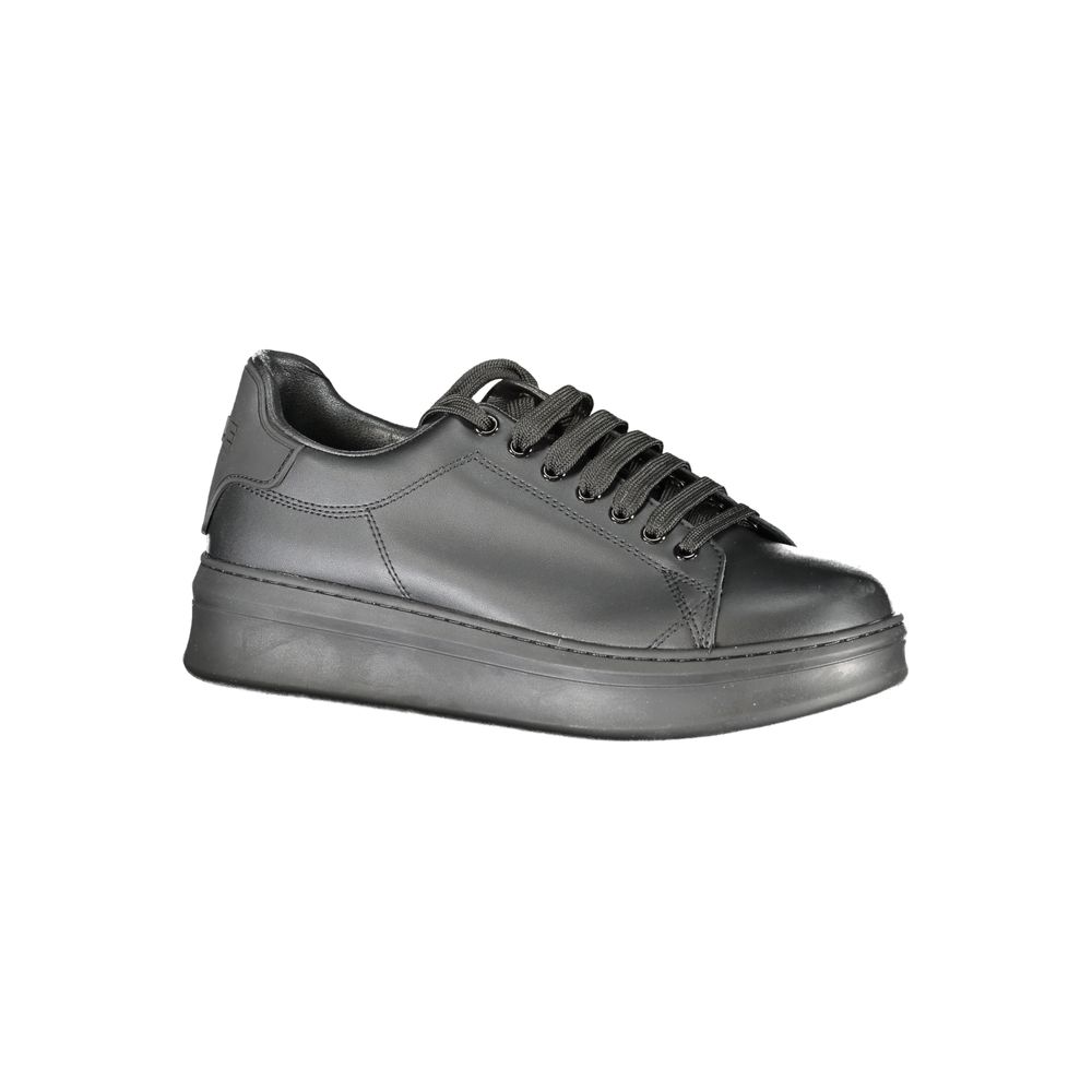 Gaelle Paris Schwarzer Sneaker aus Polyethylen