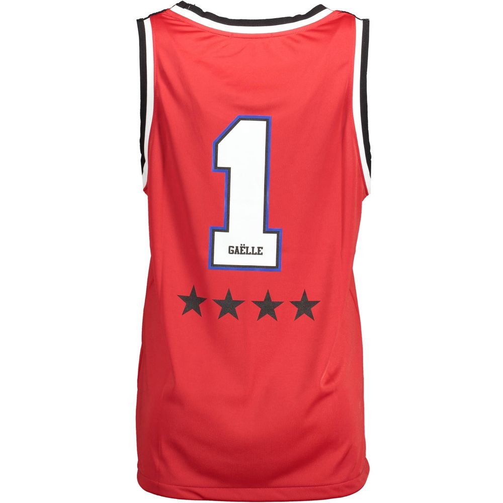 Gaelle Paris Rotes Polyester-T-Shirt