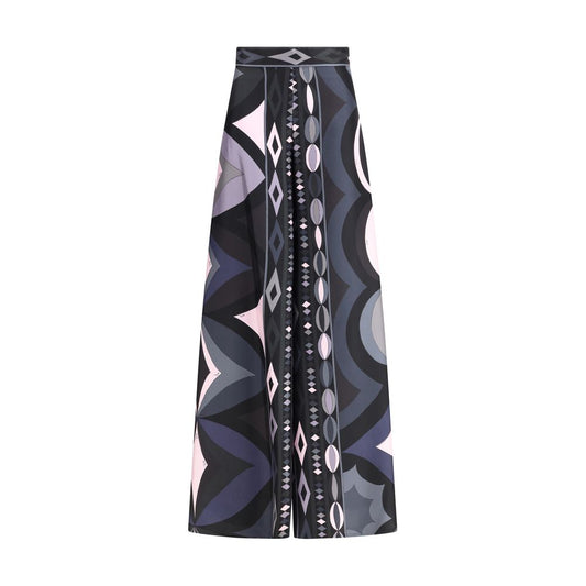 Emilio Pucci Bunte Seidenhose im Casual-Stil