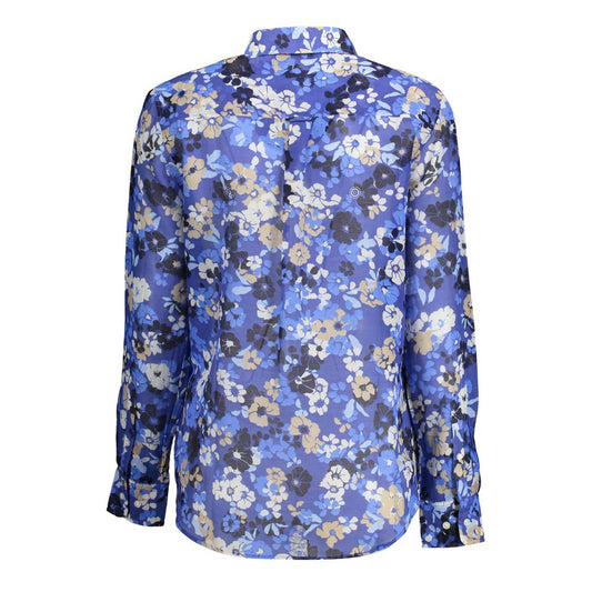 Gant Baumwollhemd in Blau