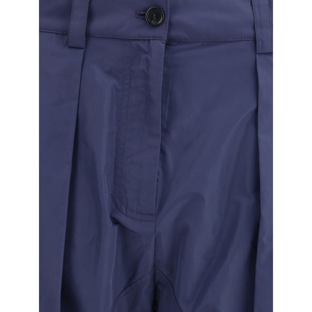 PINKO Blaue Polyester-Hose im Casual-Stil