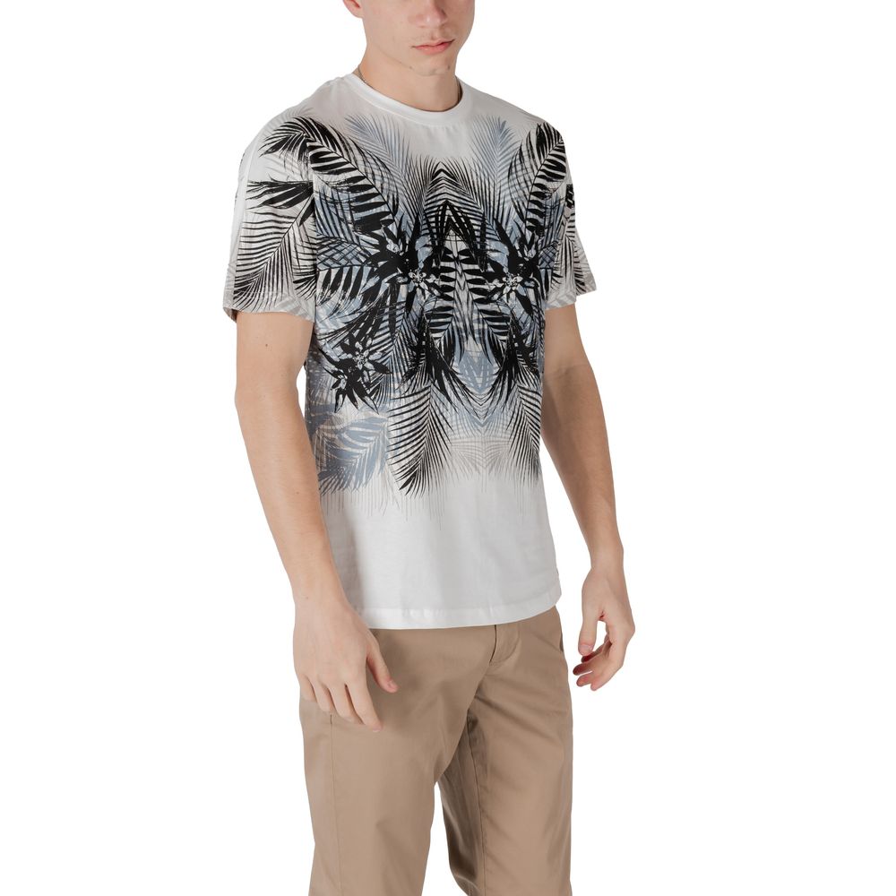 Antony Morato Weißes Baumwoll-T-Shirt