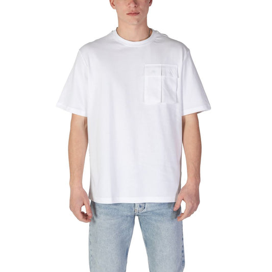 Antony Morato Weißes Baumwoll-T-Shirt