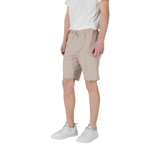 Antony Morato Beige Polyester-Bermuda-Shorts