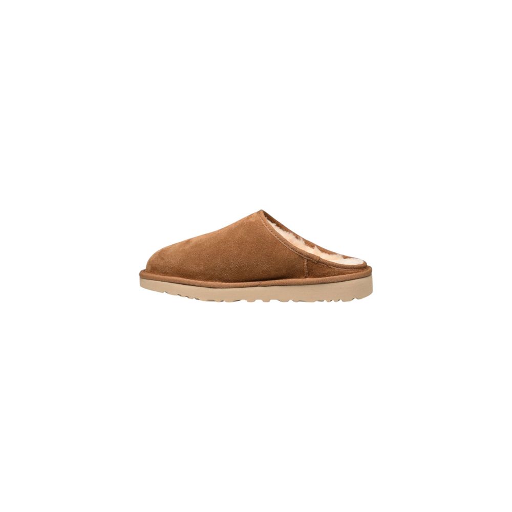 UGG Beigefarbene Wildleder-Clogs